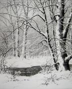 "Winter Woodland"  (ARTS AND CRAFTS)