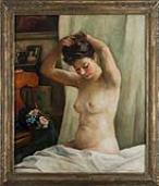Interior Scene with Female Nude