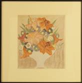 "Orange Flower Arrangement"