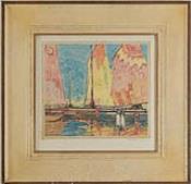"Boats on the Adriatic" (ARTS AND CRAFTS)